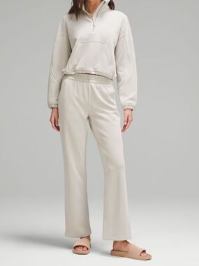 Lululemon Softstreme 3-Piece Set Bone 🤍 Travel Airport Outfit Bundle (L/10/14)